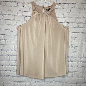 Torrid Kitty Shiny Hi Neck Tank